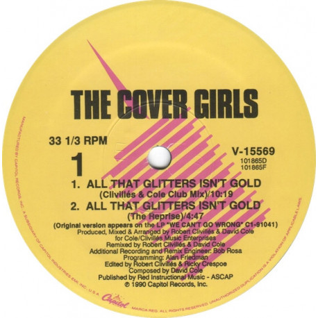 Cover Girls - All That Glitters (Clivilles & Cole Club Mix / Dub Mix / Reprise)