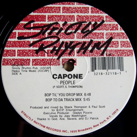 Capone - People (BOP Til You Drop Mix / BOP To Da Track Mix / BOP Lift You Up Mix / BOP Trance Mix)