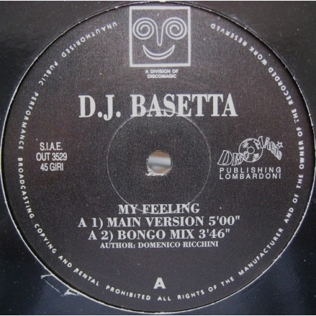 DJ Basetta - My Feeling (Main Mix / Bongo Mix / Melody Mix / Part 2)