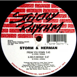 Storm & Herman - Freak You Down / K-Rels Boogie / Gotta Work / Gotta Beat
