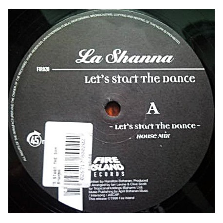 La Shanna - Lets Start The Dance (Original Mix / House Mix) Cover Of The Bohannon Classic