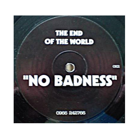 End Of The World - No Badness (One Sided Vinyl Promo)