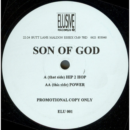 Son Of God - Hip 2 Hop / Power (Vinyl Promo)