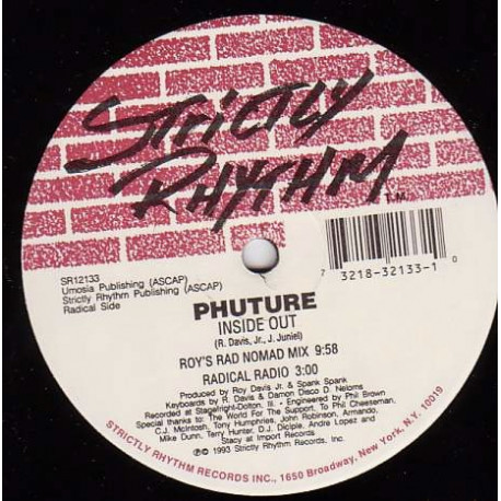 Phuture - Inside Out (Roys Radical Nomad Mix / Radical Radio Mix / Wild Pitch Beats / DJ Pierre Wild Pitch Mix)