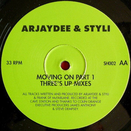 Arjaydee & Styli - Moving On Part 1 (Threes Up Mixes)