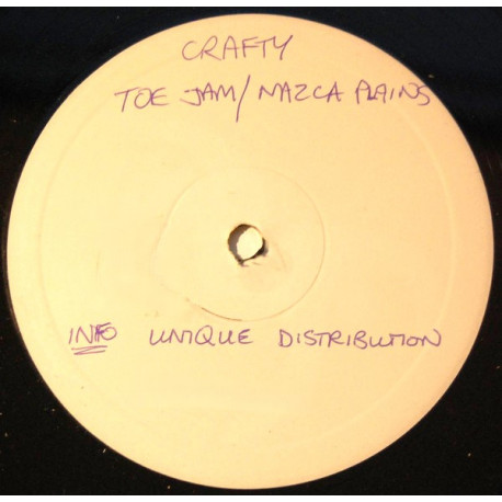 Crafty - Toe Jam / Nazca Plains (Vinyl Promo)