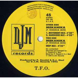 T.F.O - Mekanika (Movement Mix / Hardcore Mix / Deep Mix)