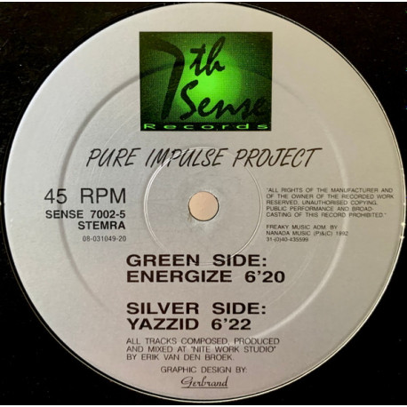 Pure Impulse Project - Energize / Yazzid