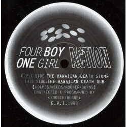 Four Boy One Girl Action - The Hawaiian Death Stomp / The Hawaiian Death Dub