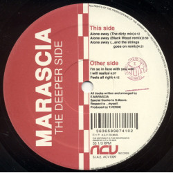 Marascia - Alone Away (Dirty Remix / Blackwood Remix / Strings Go On) / Im So In Love / I Will Realize / Feels All Right