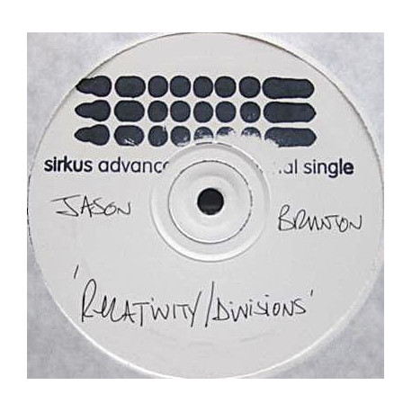 Jason Brunton – Relativity / Divisions (Vinyl Promo)