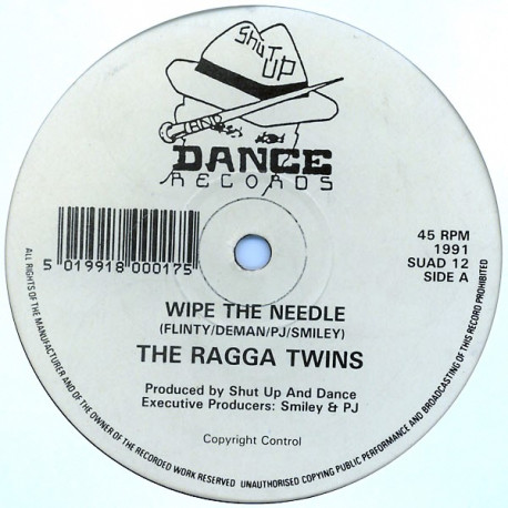 Ragga Twins - Wipe The Needle / Juggling (Vocal / Instrumental)