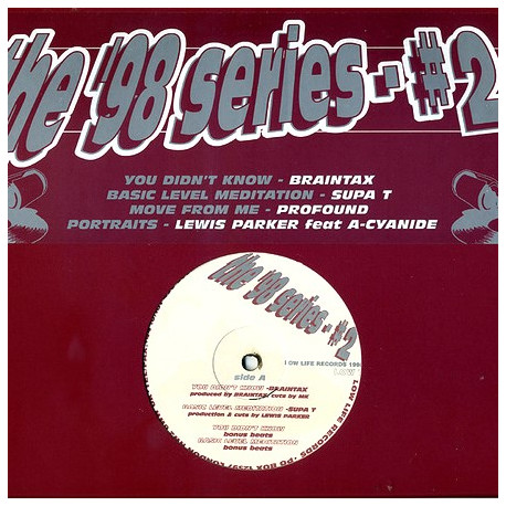 Braintax - You Didnt Know / Supa T - Basic Level Meditation / Profound - Move From Me / Lewis Parker - Portraits