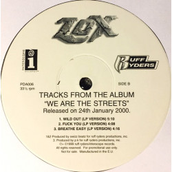 Lox - We Are The Streets Sampler  Featuring Wild Out / F#ck You / Breathe Easy (Explicit & Clean Versions) Vinyl Promo