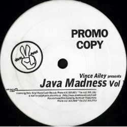 Vince Ailey - Peace Maker / Vital Frenzy / Java Latte / Pain Killer (Java Madness Vol 1) Vinyl Promo