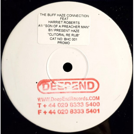 Buff Haze Connection Featuring Harriet Roberts - Son Of A Preacher Man (Original / Rerub) Vinyl Promo