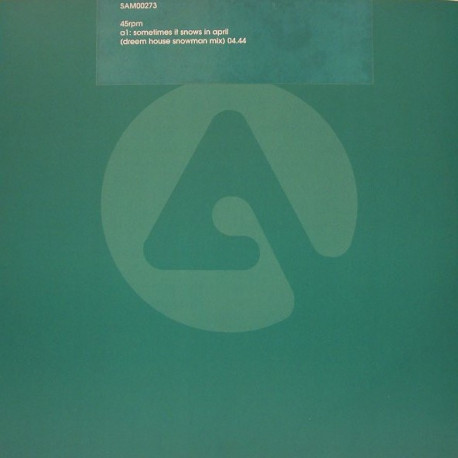 Amar - Sometimes It Snows In April (Dreem House Snowman Mix) Vinyl Promo