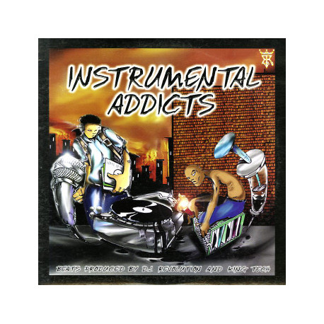 Instrumental Addicts - 11 Beats Produced By DJ Revolution And King Tech  SEALED COPY