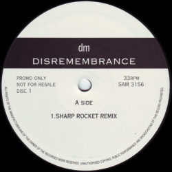 Danii Minogue - Disrememberance (Twice As Nyce 140am Mix / Twice Dub / Sharp Rocket Remix / Sharp Inst) 2 x 10" Vinyl Promo