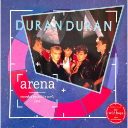Duran Duran - Arena (10 Track Live Gatefold LP) Includes Full Colour Booklet. Cover Spine Tatty, Vinyl Looks Unplayed