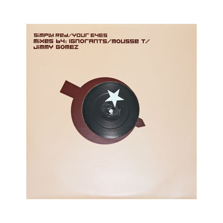 Simply Red - Your Eyes (Ignorants Remix / Jimmy Gomez Funky Mix / Mousse T Old School Mix) Vinyl Promo