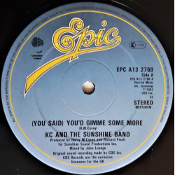 KC & The Sunshine Band - You Said Youd Gimme Some More (Vocal / Instrumental)