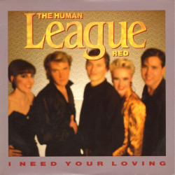 Human League - I Need Your Loving (Extended / Acappella / Dub / Instrumental) Promo Stamped