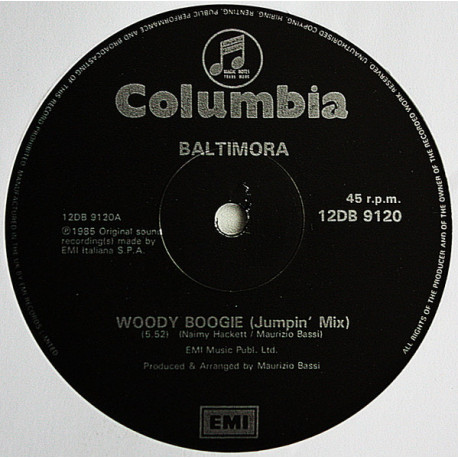 Baltimora - Woody Boogie (Jumpin Mix / Instrumental / Original)