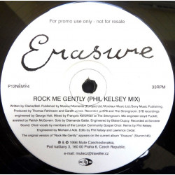 Erasure - Rock Me Gently (Phil Kelsey Mix) Vinyl Promo