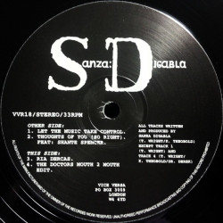 Sanza Digabla - Let The Music Take Control / Thoughts Of You / Ria Dercas / The Doctors Mouth 2 Mouth Edit