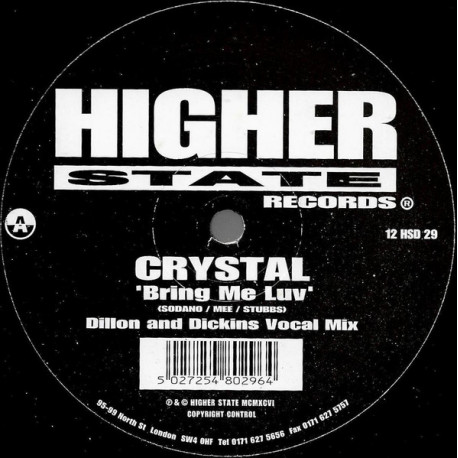 Crystal - Bring Me Luv (Dillon & Dickens Vocal Mix / D&D Dub / Original)