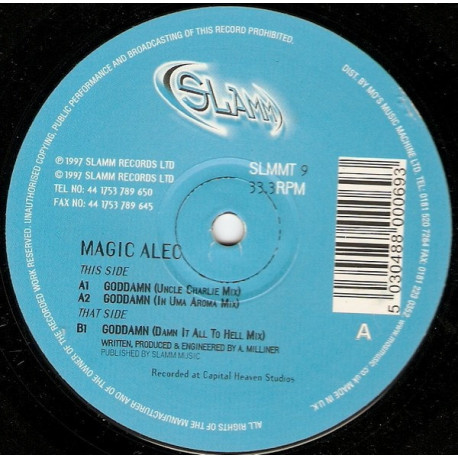 Magic Alex - Goddamn (Uncle Charlie Mix / In Uma Aroma Mix / Damn It All To Hell Mix)