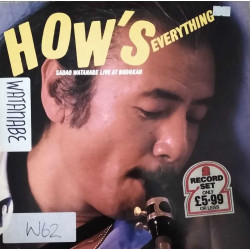 Sadao Watanabe - Hows Everything (Live At Budokan) 2LP Up Country / Mzuri / All About Love / No Problem / Sun Dance