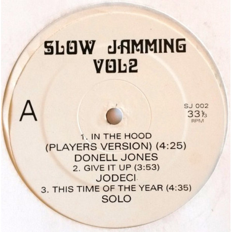 Donell Jones - In The Hood (Players Vers) / Jodeci - Give It Up / Solo - This Time Of Year / Isley Brothers - Lets Lay Together