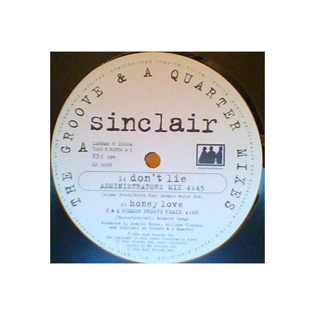 Sinclair - Honey Love (G&Q Summer Groove Remix / G&Q Selecta Remix) / I Dont Lie (Administrators Mix)