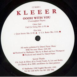 Kleeer - Oooh With You (Full On Swing Mix / Quiet Storm Mix / US Radio Mix)