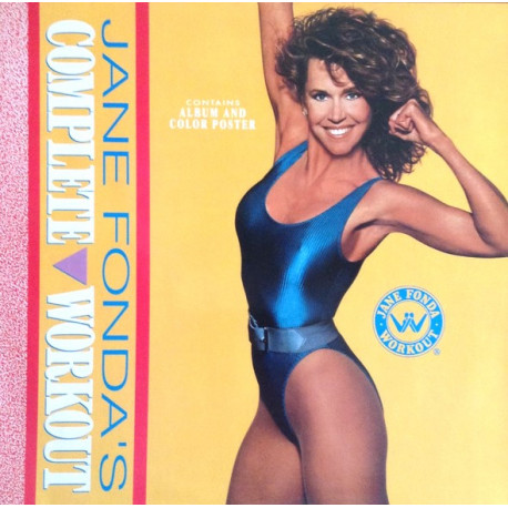 Jane Fonda - Complete Workout LP (50 Minute Excercise Program) Inc Poster