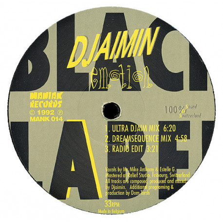 Djaimin - Emotion (Ultra Djaim Mix / Dreamsequence Mix / Edit / Pate Panik / Progen Mix / Gimmick Appella)