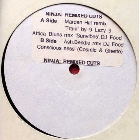 DJ Food - Concious Ness (2 Ashley Beedle Mixes) / DJ Food - Sunvibes (Attica Blues Remix) / 9 Lazy 9 - Train (Marden Hill Remix)