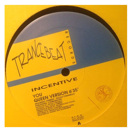 Incentive - You (Queen Version / Trance Version / Hypnotic Mix)
