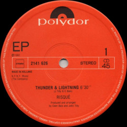 Risque - Thunder & Lightning (2 Mixes)