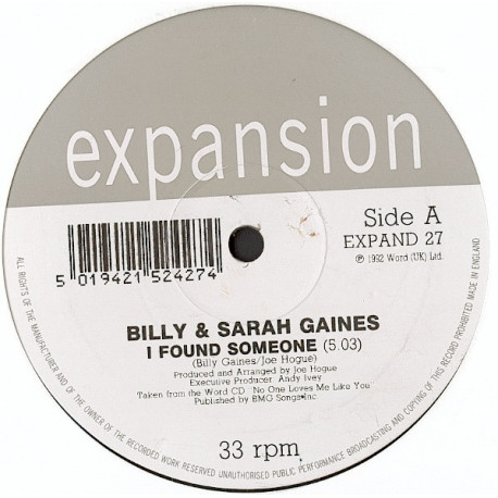 Billy & Sarah Gaines - If Found Someone / No One Loves Me Like You