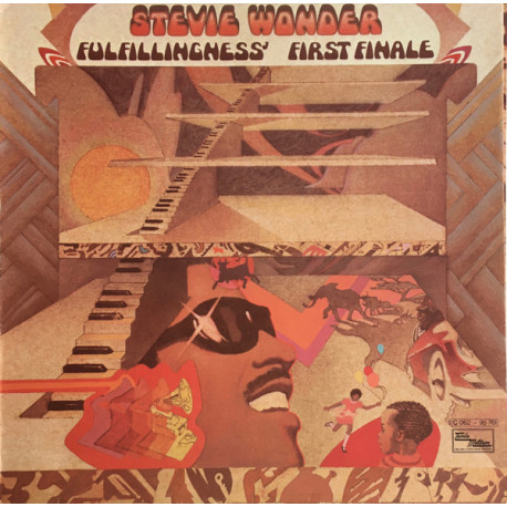 Stevie Wonder - Fulfillingness First Finale (10 Track LP) Too Shy / Boogie On Reggae Woman / You Havent Done Nothin GATEFOLD