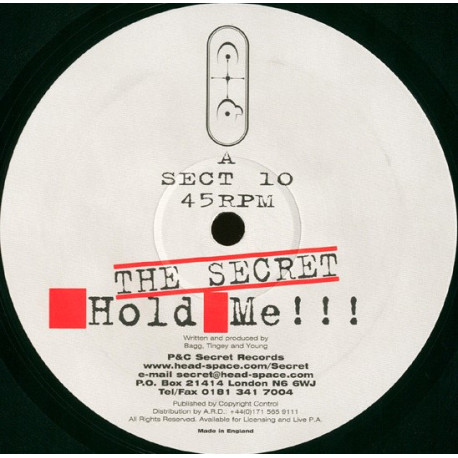 Secret - Do No Wrong (2 Mixes) Vinyl Promo