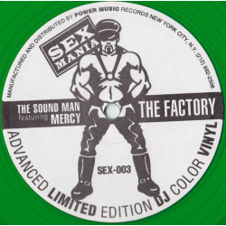 Sound Man Featuring Mercy – The Factory (12" Version / 12" Dub / 12" House Mix / Factory Mix / Original Deep House Mix / Inst)