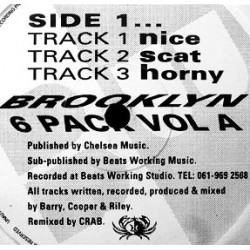 Brooklyn – 6 Pack Vol A (Nice / Scat / Horny / String Swing / Deep Inside Of U / Baby Its 2 Good)