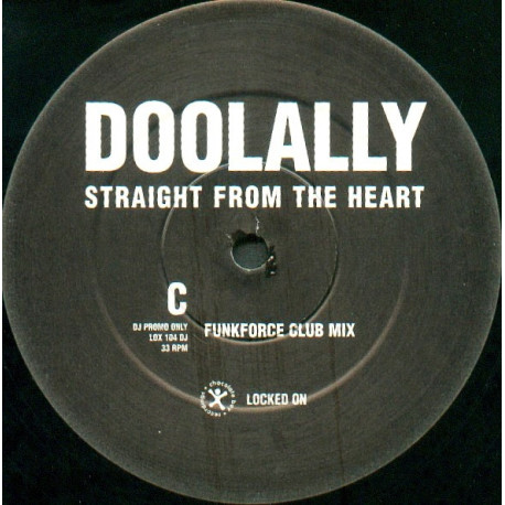 Doolally - Straight From The Heart (Funkforce Club Mix / Funkforce Dub) Vinyl Promo