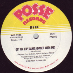Mynk - Get Up An Dance (Dance With Me) Vocal Mix / Instrumental