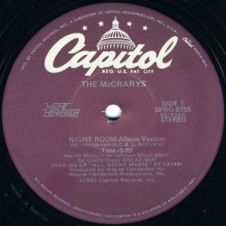 McCrarys - Night Room (Album Version / Radio Edit)