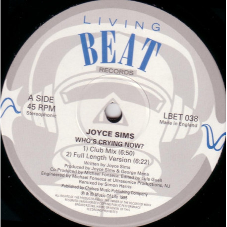 Joyce Sims - Whos Crying Now (Club Mix / Full Length Mix / Saxtrumental / Sax Beats / Radio Version)
